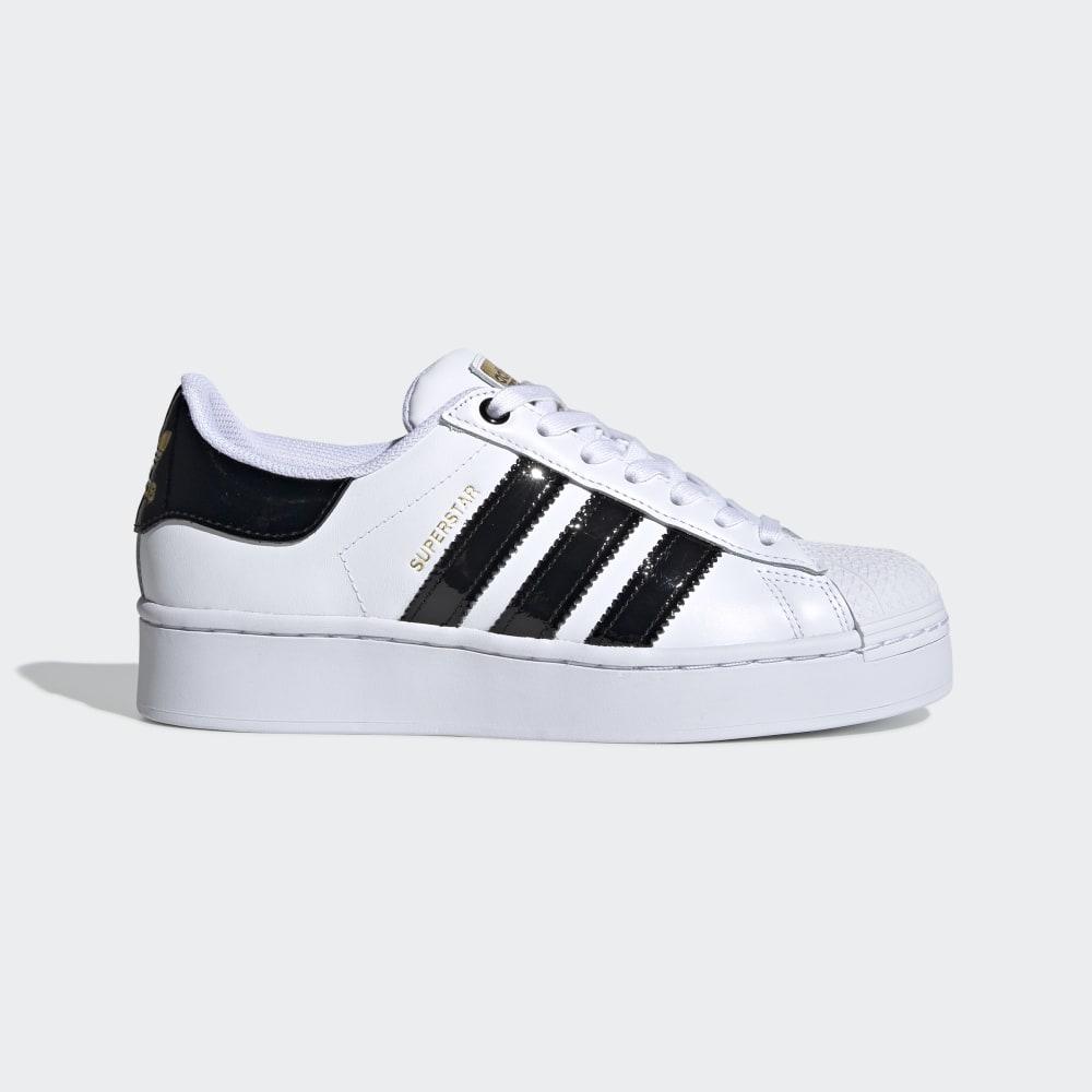 Originals Adidas Superstar Bold Dama Romania - Albi/Negrii/Aurii Metal FV3336